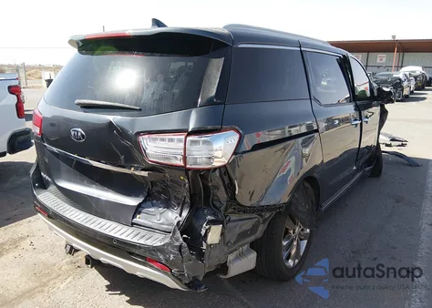 2017 Kia Sedona Sx Luxury z USA, uszkodzony, nr VIN KNDME5C15H6273061